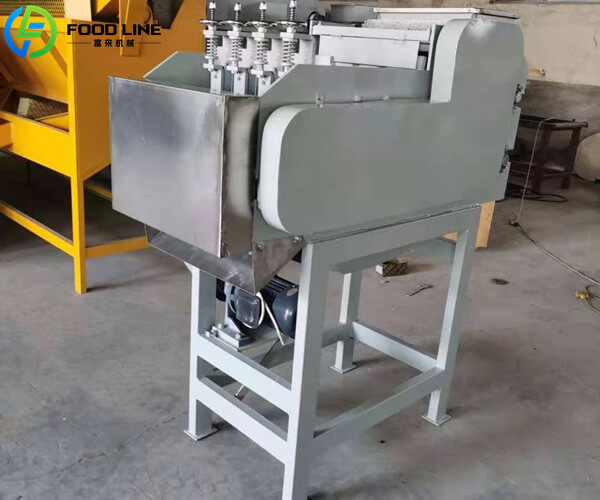 4 knives automatic cashew nut shelling machine