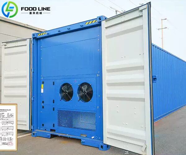 40 ft cold store container