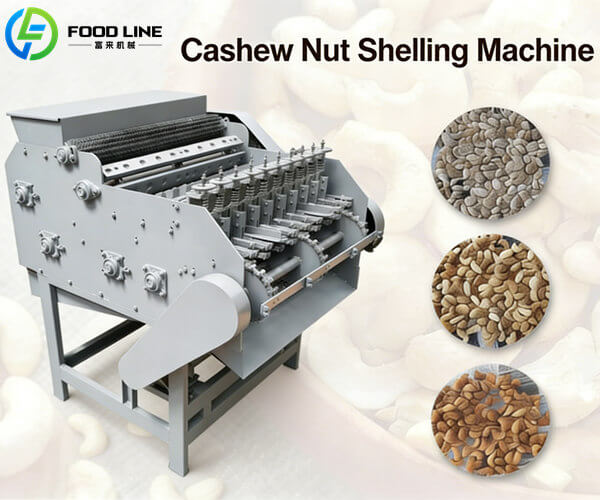 automatic cashew nut shelling machine