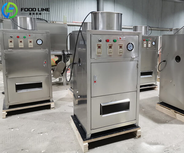 automatic cashew peeling equipment