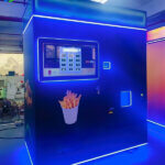 automatic vending french fry machine