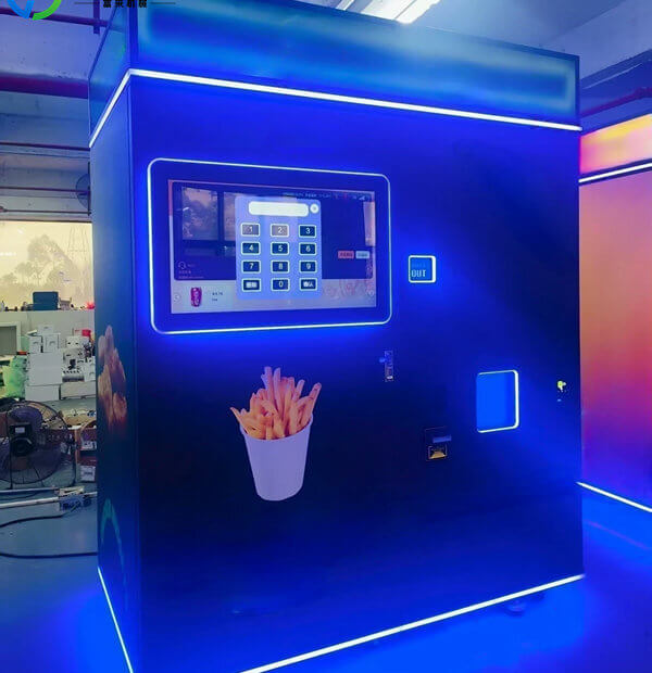 automatic vending french fry machine