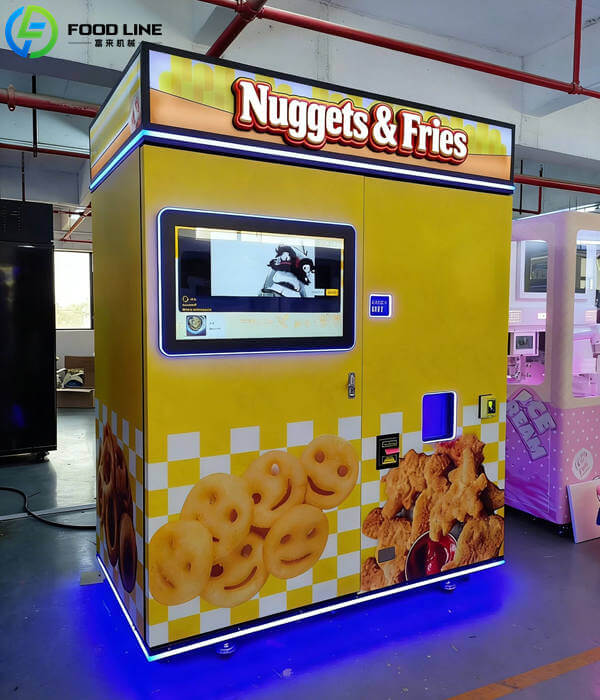 best hot food vending machine for fries