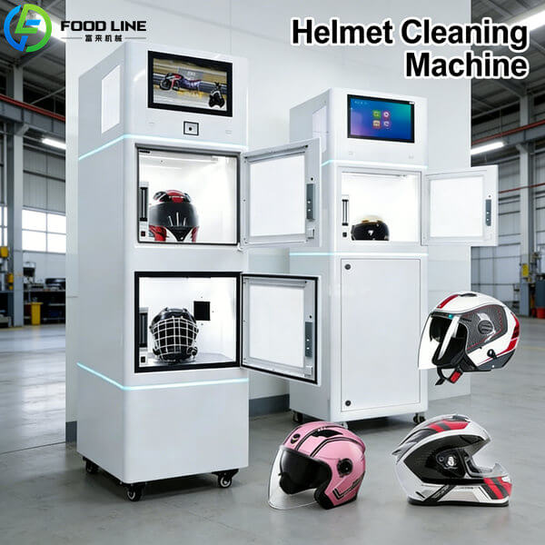 commercial helmet cleaning machine