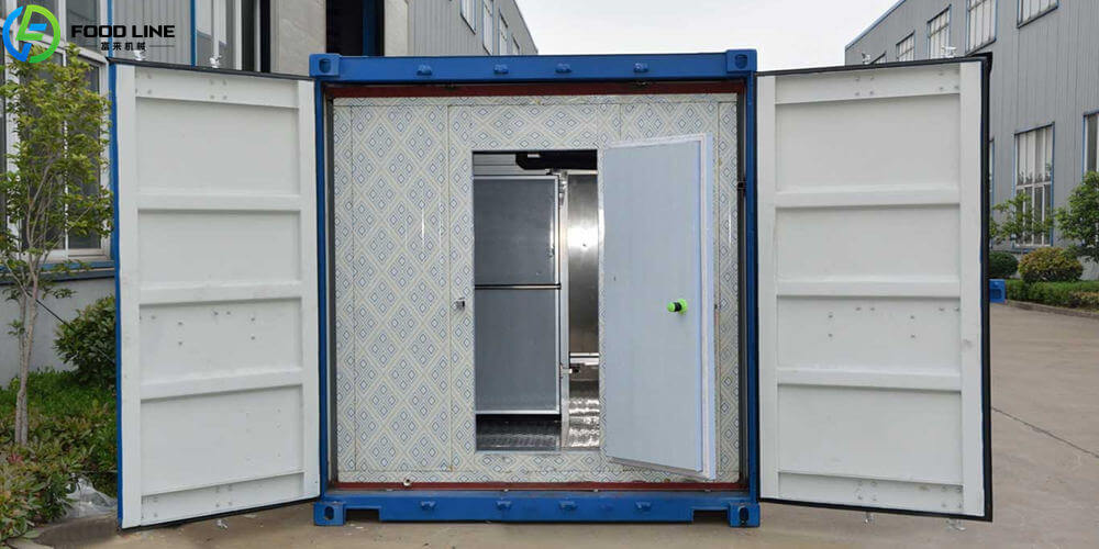 cost effective cold room container