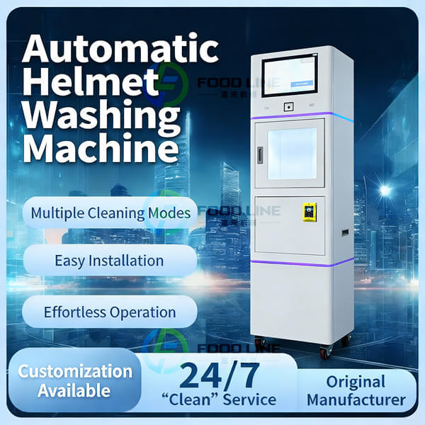 customizable helmet dry cleaner machine