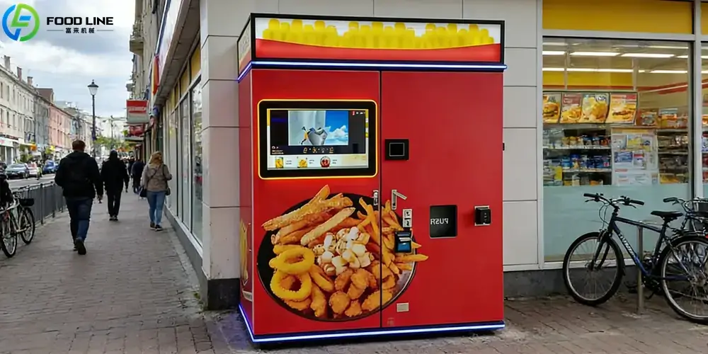 french fry vending machine locations
