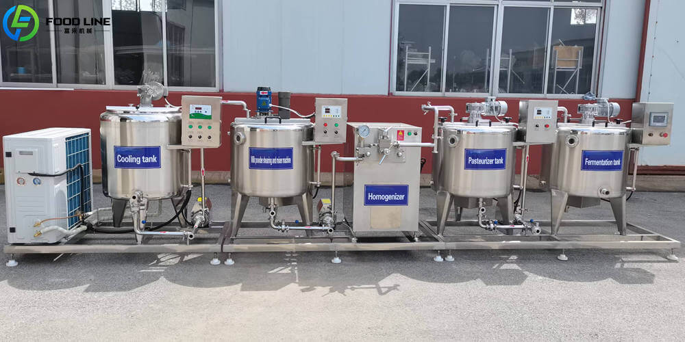 150l dairy processing line