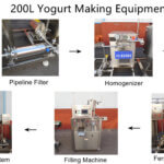 200l yogurt making equipment line