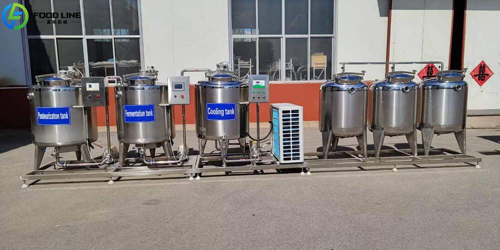 300l yogurt making line