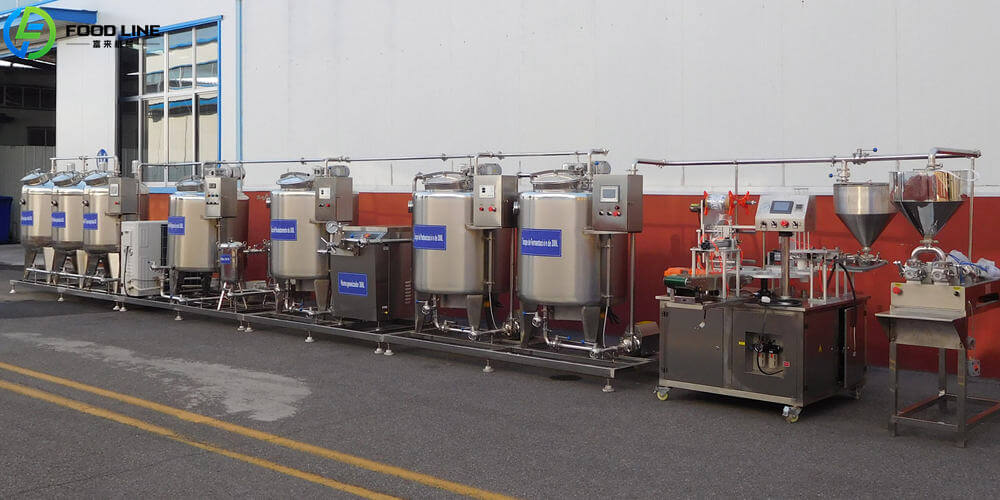 300l yogurt processing equipment