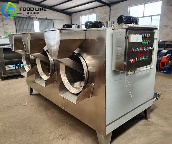 automatic nut roasting equipment