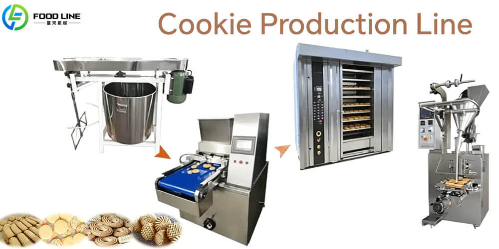 cookie processing line