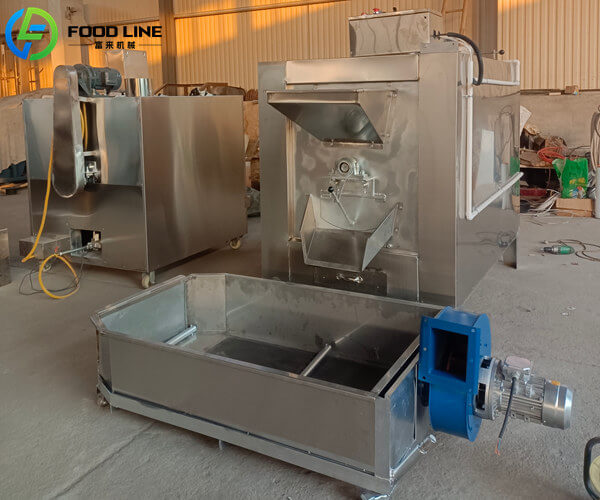 multi purpose nut roasting machine