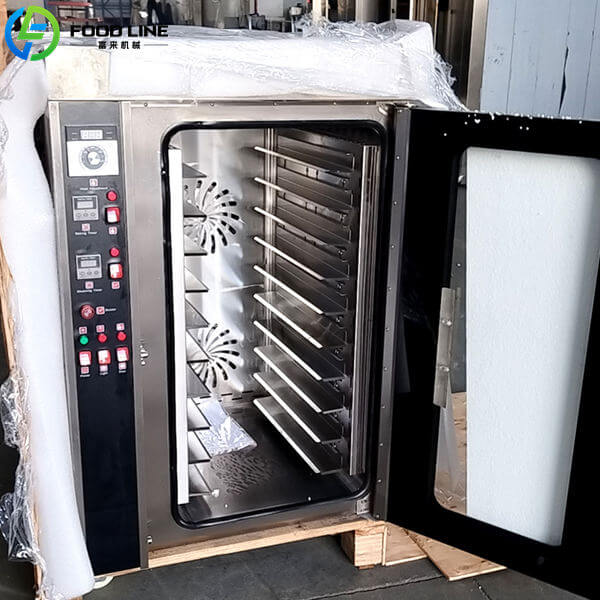 10 tray electric hot air circulating oven
