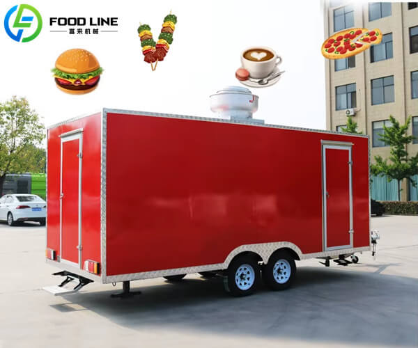 20ft fast food caravan for sale