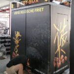 automatic french fry vending machine for sale in belgium