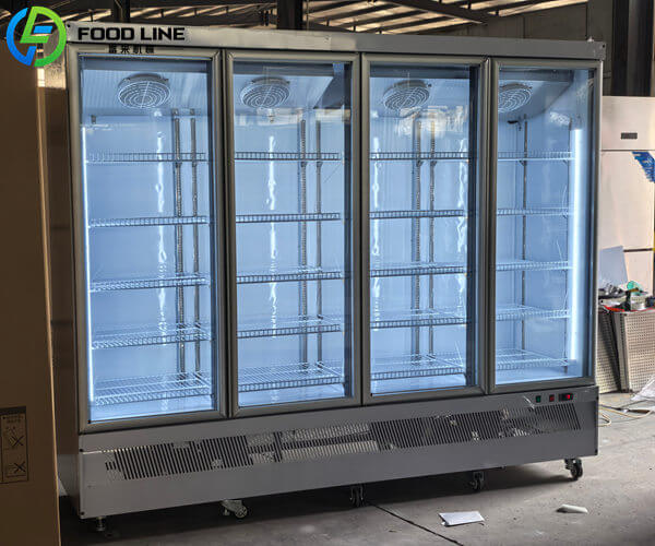four door commercial display fridge for sale in the us