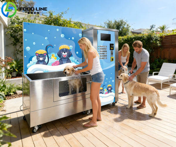 high roi self service dog wash station