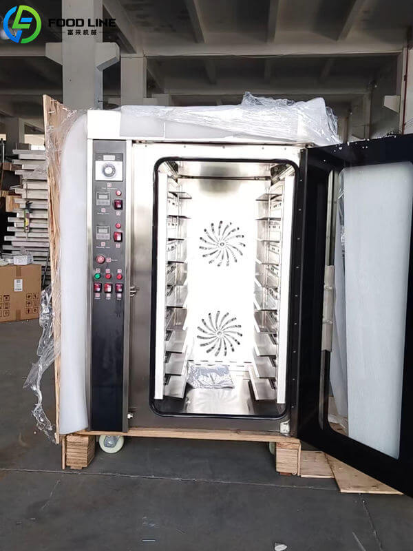 hot air circulating oven with electric heating and gas heating