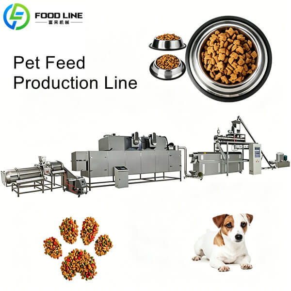 multi functional pet feed production line