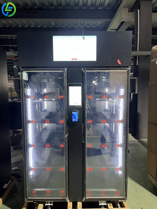 smart open door vending machine
