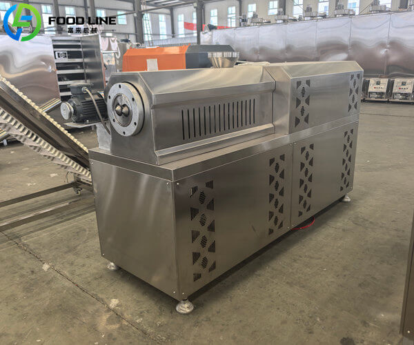 twin screw extruder machine for pet food production line