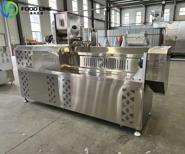twin screw food extruder for snack making