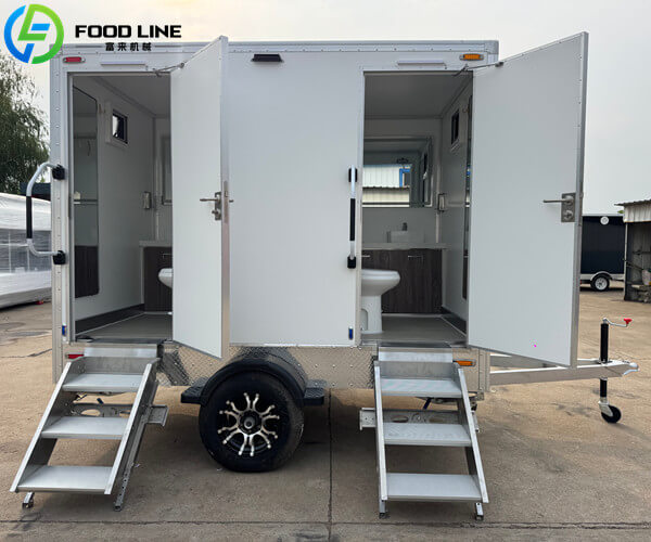 Mobile Restroom Trailer for Sale | Luxury Portable Toilet Trailer