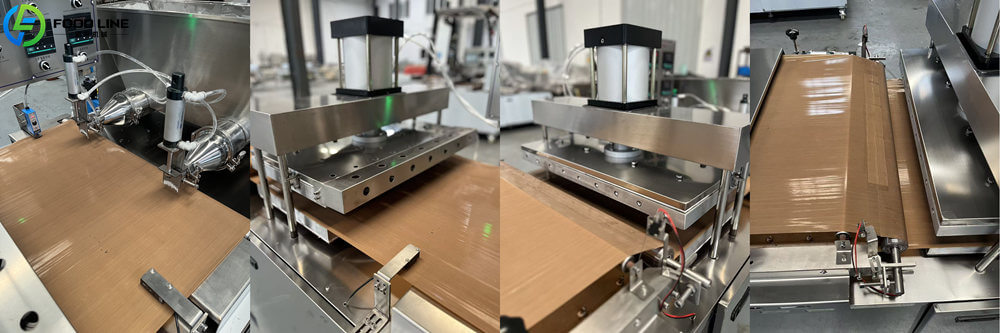 automatic commercial tortilla machine detail