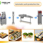 Sushi Making Machine Line | Automatic Sushi Production Line automatic sushi production line