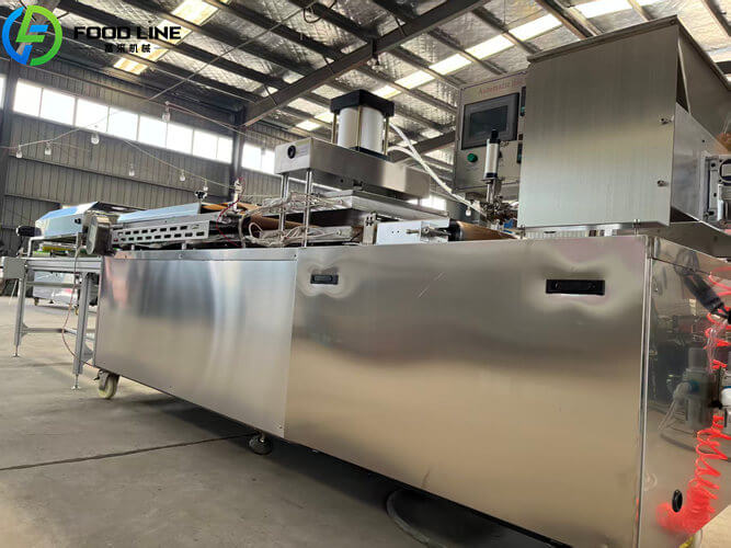 automatic tortilla forming baking cooling machine