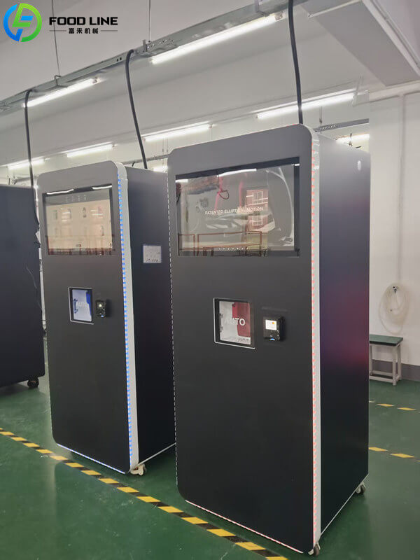 card payment gym protein shake machine