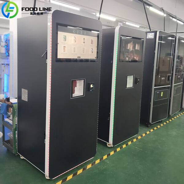 commercial automatic protein shake vending machine