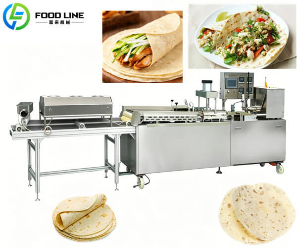commercial tortilla machine for restaurant and food factory