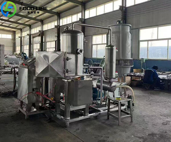 low temperature vacuum fryer with plc control