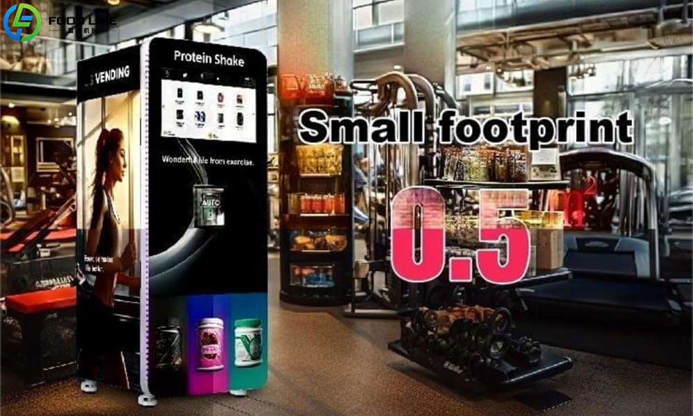 protein shake maker vending machine for gym and fitness center