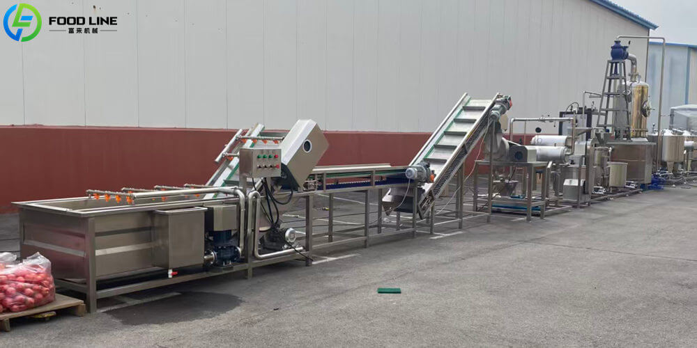 tomato sauce production line for food factory