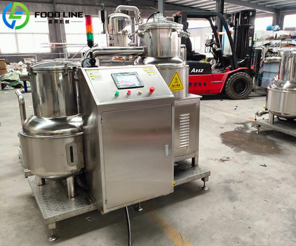 vacuum fryer machine for extra crispy snacks