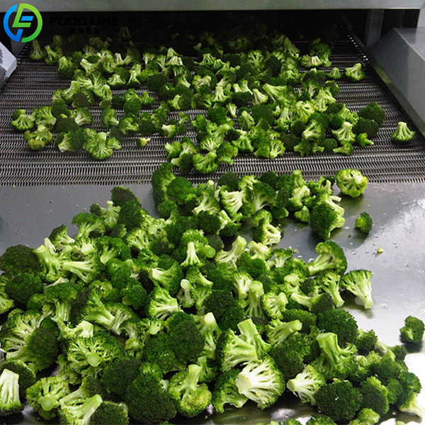 broccoli after individual quick freezing