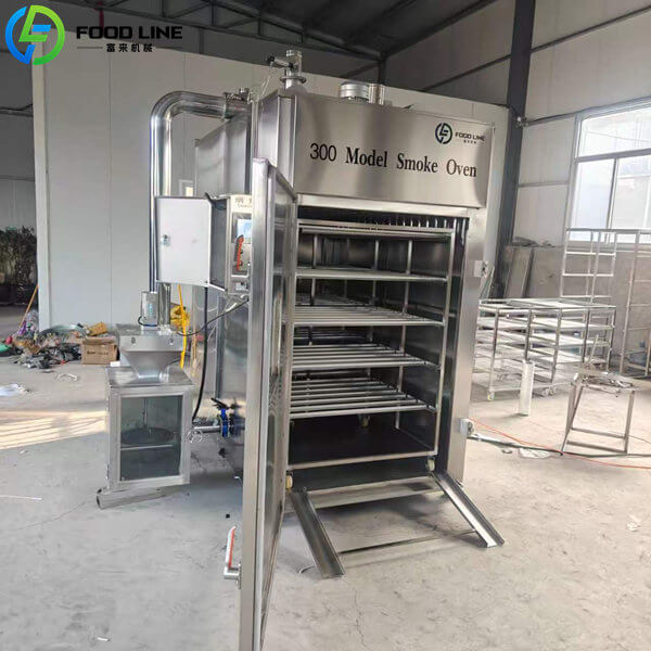 commercial smokehouse oven for food processing factory
