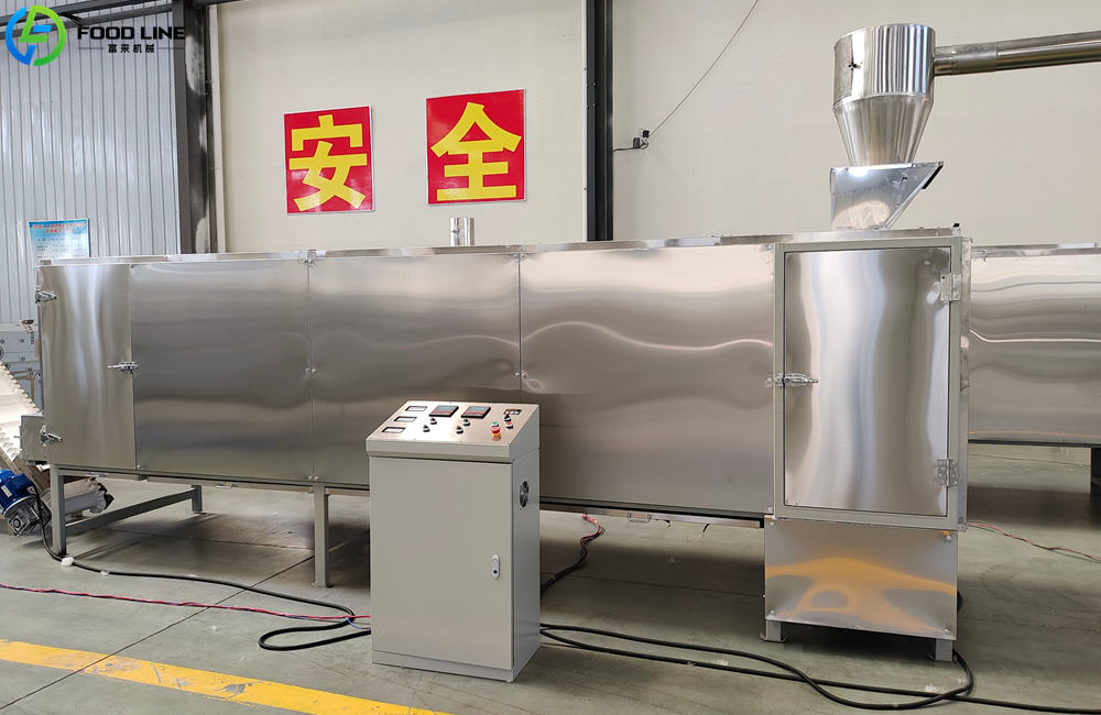 dryer in pet food processing line