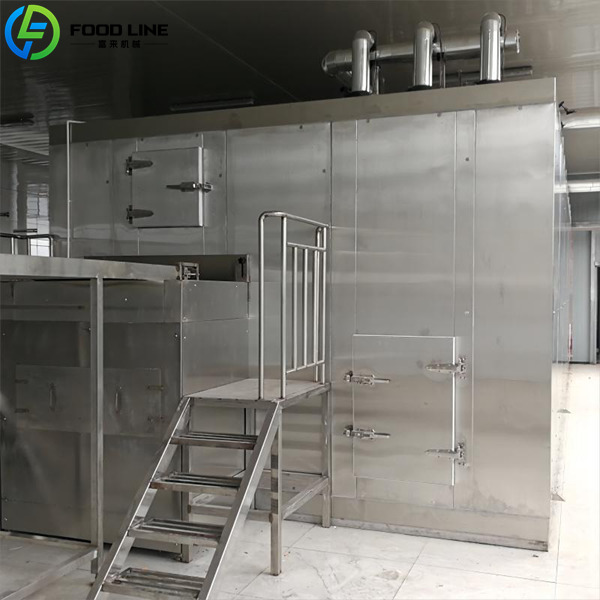 energy saving individual quick freezing machine for food processing