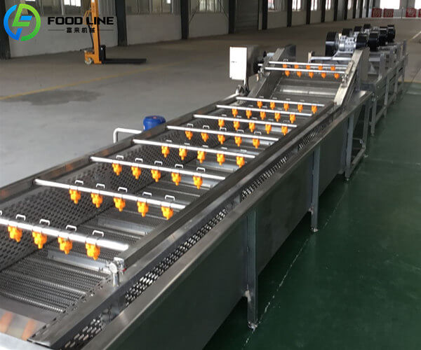 fruit and vegetable washing and drying
