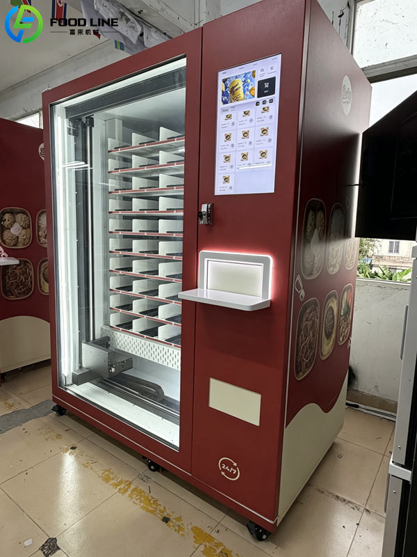 hot meal vending machine for lunch boxes