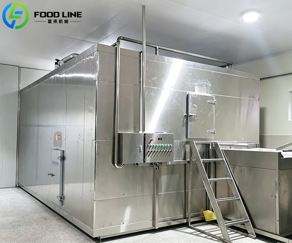 industrial shrimp iqf freezing machine for seafood processing