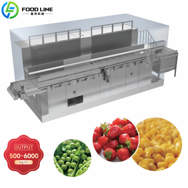 iqf quick freezing machine