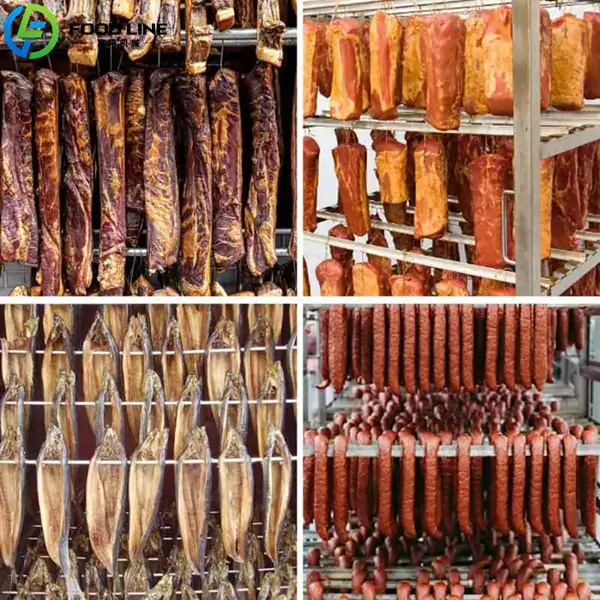 meat smoker oven for pork beef fish sausage