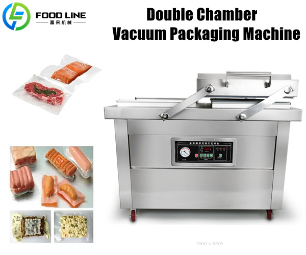 multifunctional double chamber vacuum pack machine