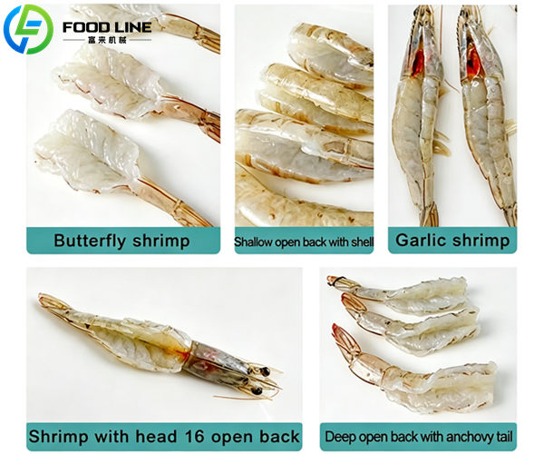 multiple shrimp processing results